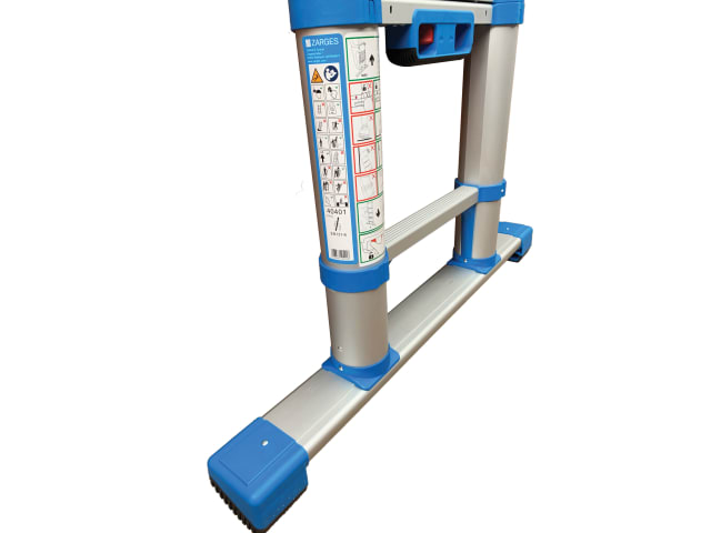 Compactstep L Telescopic Ladder & Stabiliser Bar 3.8m ZAR40401 - Image 2