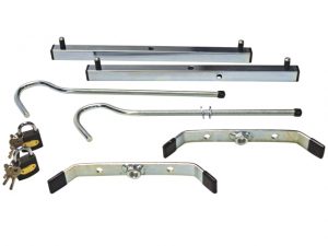 Roof Rack Clamps C/W 2 Padlocks - 1 Pair ZAR40980B