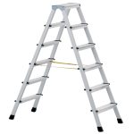 Anodised Double-Sided Steps -  Open 1.43m 2 x 6 Rungs ZAR41266