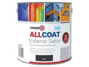 AllCoat® Exterior Black 2.5 litre ZINACEBK25L
