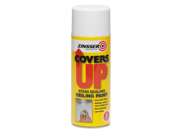 CoversUp Aerosol White 400ml ZINCU400A
