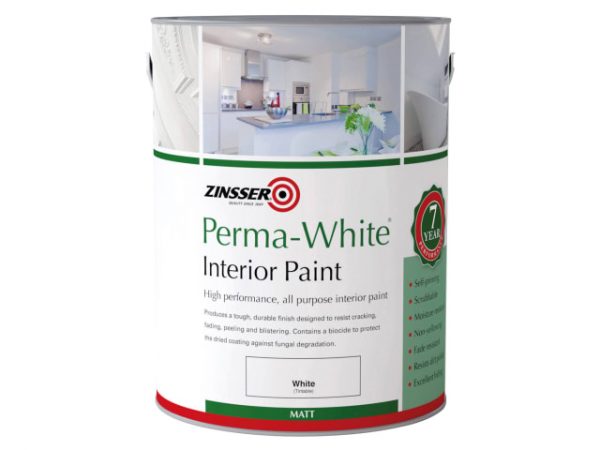 Perma-White® Interior Paint Matt 1 litre ZINPWES1L