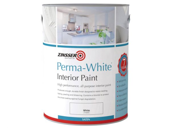 Perma-White® Interior Paint Satin 2.5 litre ZINPWIS25L